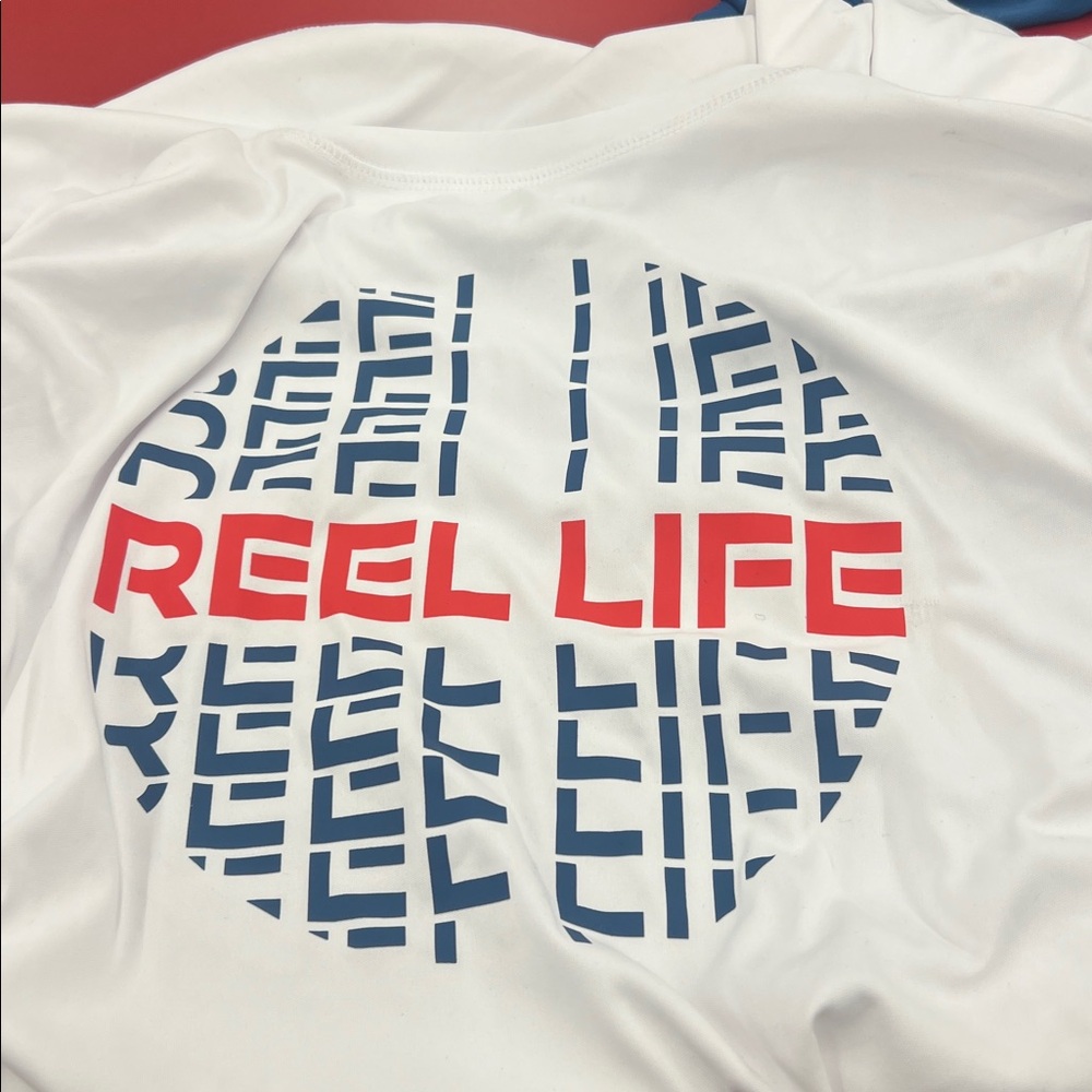 Man’s reel life, rash, guard white color new